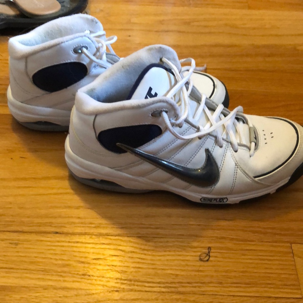 Men’s Nike basketball shoes.